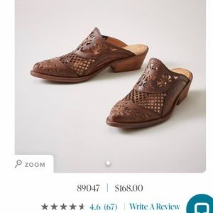 Floral Krevo Mules by Veracruz - Sundance catalog exclusive size 40